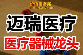 中国医疗器械行业绝对龙头！迈瑞医疗，真正的下一个贵州茅台！视频封面