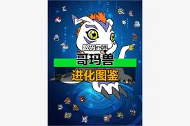 数码宝贝哥玛兽进化图鉴超全合集！看看是你知道 的那个路线吗？视频封面
