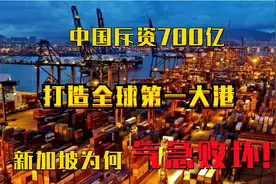 耗资700亿！上海打造的世界第一港！新加坡为何气急败坏？视频封面