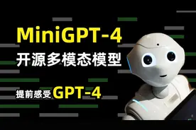 开源免费支持中文，比GPT4都厉害的MiniGPT-4放出视频封面