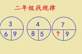 二年级数学找规律，7，9，下一个数是多少？视频封面