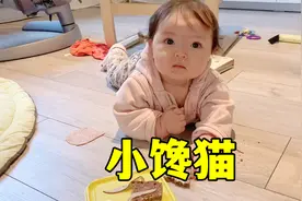 孩子静悄悄必定在作妖，小馋猫混血妹妹上线，偷吃哥哥饭盒视频封面