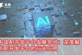 中国AI开发平台发展现状：深度解析AI开发平台的行业应用视频封面