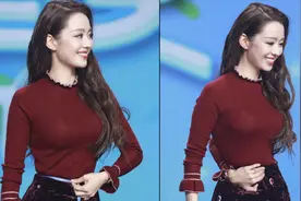 吉娜试礼服视频曝光，完美身材惹人羡，腰围比钱枫头围还小？视频封面