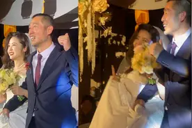 父亲送女儿出嫁，自己随音乐舞动差点嗨翻全场：年轻时没少玩啊！视频封面