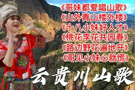 山歌《哥妹都爱唱山歌》《山外青山楼外楼》《十八小妹好人才》