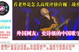 看老外是怎么高度评价许巍《故乡》，外国网友：史诗级的中国歌手视频封面