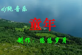 电子琴dj纯音乐《童年》卡拉OK字幕版