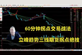 立峰期货趋势三线60分钟拐点战法，让你不再冲动交易，简单易学视频封面