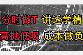 超短交易日内做T的手法，关注一背离，精准实现低买高卖成本T到负视频封面