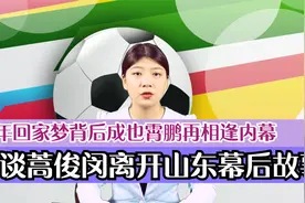 再谈蒿俊闵离开山东幕后故事？十年回家梦背后成也霄鹏再相逢内幕视频封面