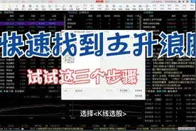 三个步骤，快速找到主升浪股，大涨没那么难