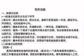 高中语文作文，议论文标准议论段写作指导，段落5环节如何写视频封面