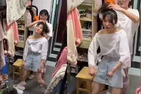 女生第一次约会全宿舍出动为其精心打扮，网友：男生宿舍正在凑钱视频封面