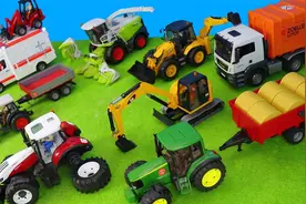 米粒玩具屋：儿童工程车玩具乐园视频封面