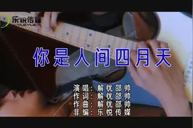 解忧邵帅《你是人间四月天》MV完整版视频封面