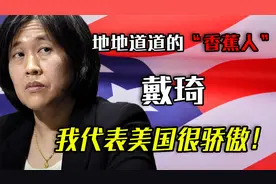 地地道道的“香蕉人”戴琦，我代表美国很骄傲，对中国充满敌意！