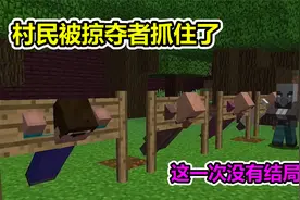 MC我的世界：村民被掠夺者给抓住了，这一次没有结局视频封面
