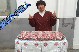 婆婆用碎布做成洗衣机套子，儿媳妇直夸好看   儿媳妇：您手真巧