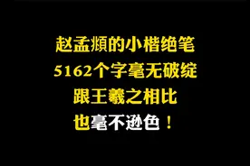 故宫珍藏的赵孟頫《道德经》，5162个字毫无破绽，犹如王羲之再世视频封面