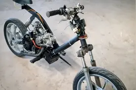 越南小哥魔改踏板车发动机BMX CUB风格机车视频封面