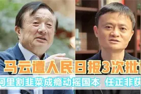 过分！阿里竟割韭菜成瘾，还想动摇国本，人民日报连续批评多次！视频封面