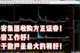 平安集团收购方正证券！保密工作好对于散户是最大的利好！视频封面