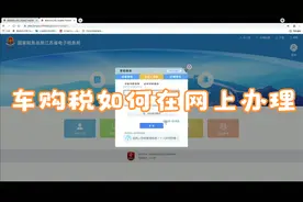 干货分享，江苏电子税务局车辆购置税操作教程视频封面