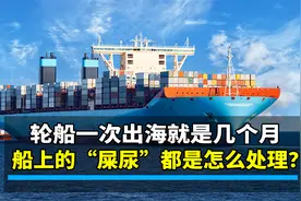 几千人的大船出海，厕所里的屎尿都怎么处理？是直接排海里喂鱼？视频封面