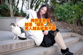 两性关系里，越是“猫系”女人，男人越会欲罢不能视频封面