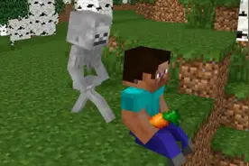 我的世界里怪物有一百种方法干掉史蒂夫