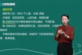 2023年口腔主治医师353考试 多形红斑、白塞病和盘状红斑狼疮02视频封面