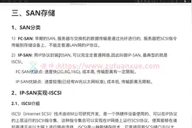 165 存储-网络存储-SAN与ISCSI视频封面