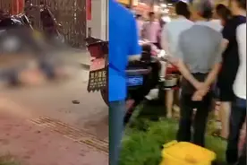 因家庭纠纷 男子持刀至妻子工作单位 砍伤妻子及另一男子后自残视频封面