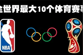 全球最大的10个体育赛事排行榜，NBA和奥运会谁才是赛事之王呢？视频封面