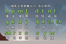 新手怎么快速学会拼音打字，跟我学习好拼音字母表零基础也能打字视频封面