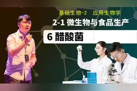 基础生物学二2-1.6  醋酸菌视频封面