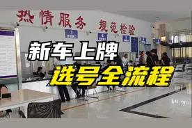 新车上牌选号全流程，给即将买车的你提个醒视频封面