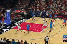 周琦快船次战大胜雷霆，周琦全场34+11+8+5+3 NBA2K19