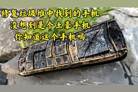 垃圾堆里捡到的旧手机，带回家完美修复，没想到是个土豪手机视频封面