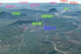 省市三维地图之南昌市