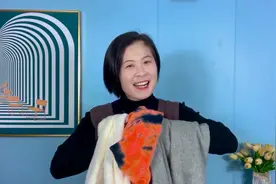 旧围巾不想扔，怎么办？教你一个小妙招，一举两得比新买的还时尚