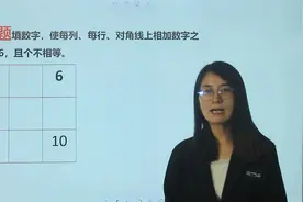 九宫格状元题：在括号里填入合适的数字，符合题目的条件视频封面