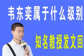 北大数学天才、助理教授韦东奕属于什么级别？知名教授发文回答视频封面