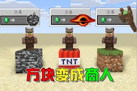 MC把方块变成村民商人？售卖的都是BUG武器！视频封面