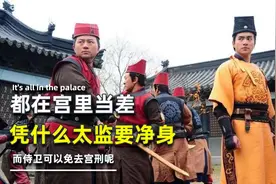 都在宫里当差，凭什么太监要净身，而侍卫可以免去宫刑呢？视频封面