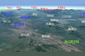 安徽省3D地图,合肥,芜湖,蚌埠,淮南,淮北,铜陵,安庆,黄山三维地图