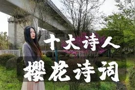 李商隐、李煜、朱元璋十大诗人樱花的诗词，唯美名句，赏春意趣视频封面