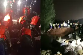 湖北暴雨致襄阳一河段决堤 抢险现场：200多吨混凝土块连夜封堵视频封面