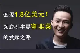 【深挖】割韭菜套现1.8亿美元！起底孙宇晨的财富之路视频封面